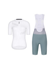 RIVANELLE maillot corto y pantalón corto - CRYSTELLE - verde/blanco